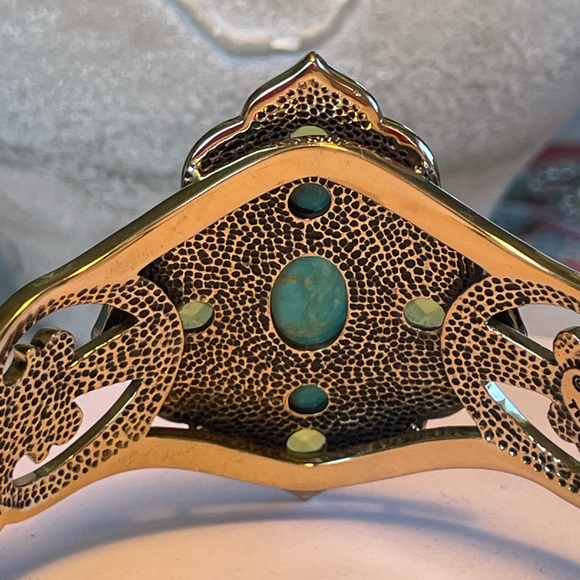 Studio Barse Genuine Turquoise Cuff Bracelet - Picture 6 of 7